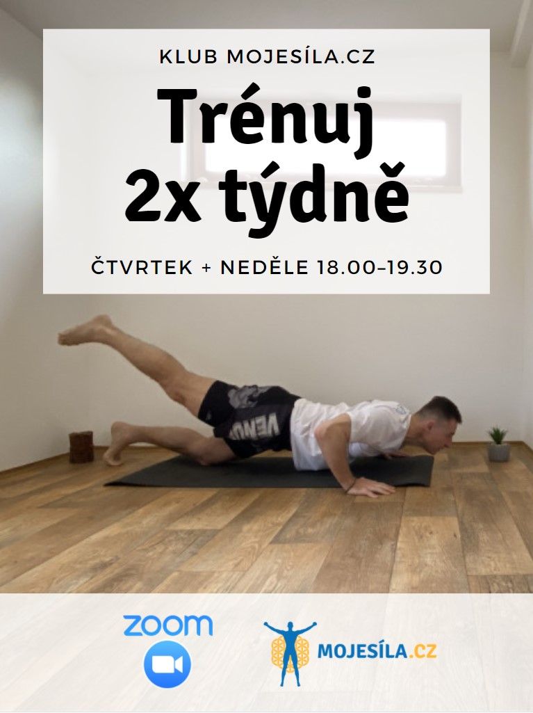 Online trénink KLUB moje síla